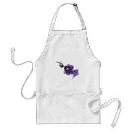 Delantal Flor de orquídea púrpura, Apron