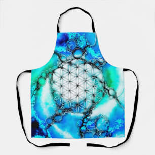 Delantal Flor De Vida - Formas Coloridas 2