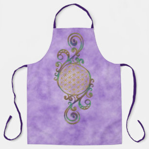 Delantal Flor De Vida - Ornamentos Espirales 1