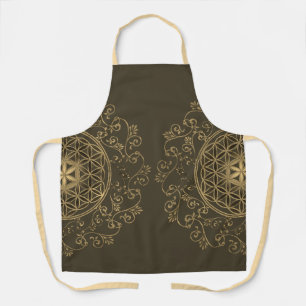 Delantal Flor De Vida - Ornamentos Vintage Mandala 2