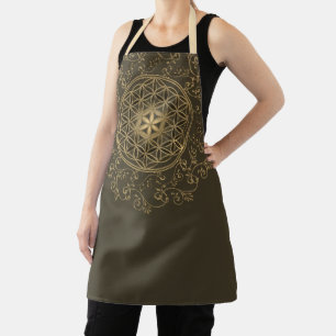 Delantal Flor De Vida - Ornamentos Vintage Mandala 2