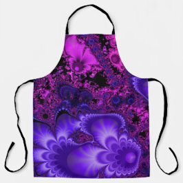 Delantal Flor Fractal Apron