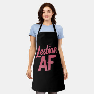 Delantal Flor Lesbiana AF Orgullo LGBT Amor Gay Desfile