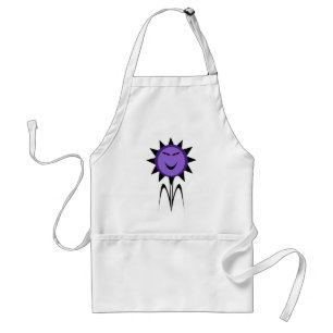Delantal Flor malvada Gótico Kawaii Halloween Cocina Apron