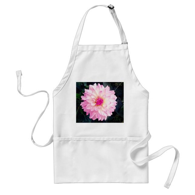 Delantal Flor rosa (Frente)