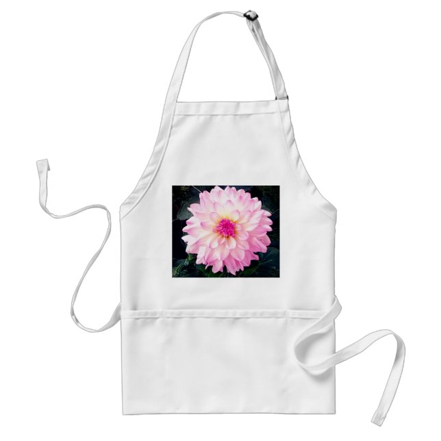 Delantal Flor rosa (Frente)