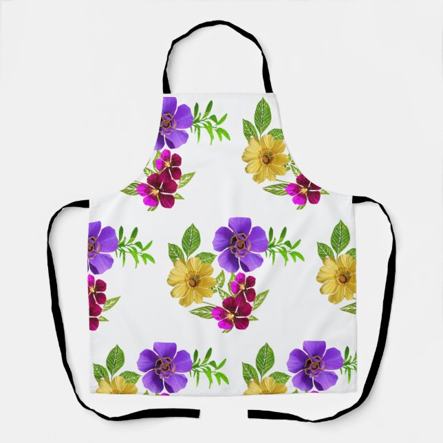 Delantal Floral Apron (Anverso)