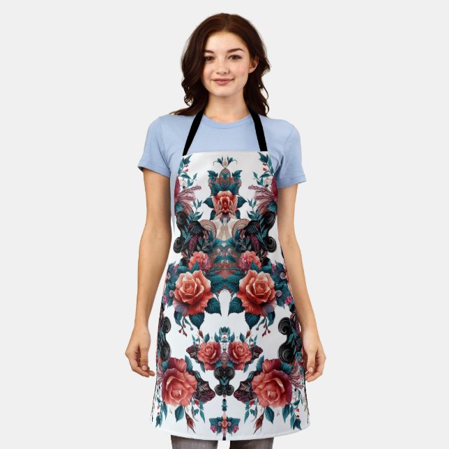 Delantal Floral B (Gastado)