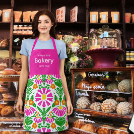 Delantal Floral Charm Custom