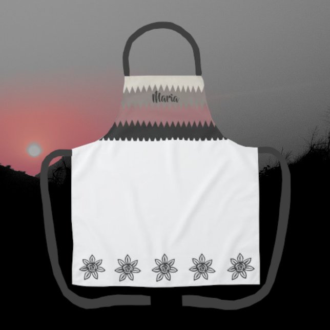 Delantal Floral de Estilo del Sudoeste (Subido por el creador)