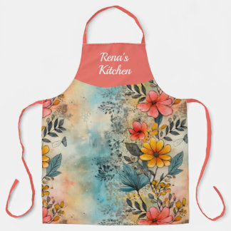 Delantal Floral de jardín personalizada en todo el mundo