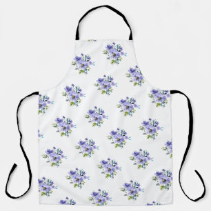 Delantal floral de verano en acuarela de PixDezine