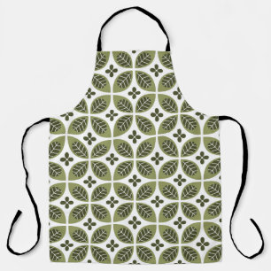 Delantal Floral Escandinava: Diseño de Vintage sin Marea.