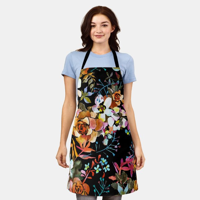 Delantal Floral estética (Subido por el creador)