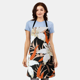 Delantal Floral estética