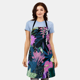 Delantal Floral estética