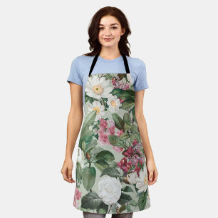 Delantal Floral estética