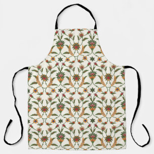 Delantal Floral Étnica: Elegante y Seamless Ornament.