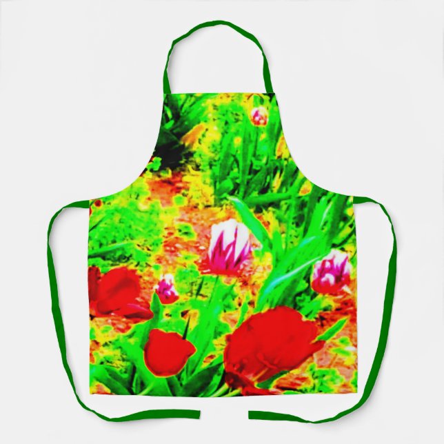 Delantal Floral Fantastique Collection Apron (Anverso)