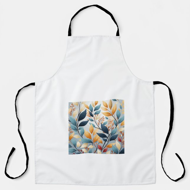 Delantal Floral Kitchen Apron (Anverso)
