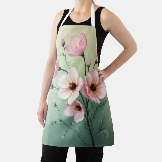 Delantal Floral Kitchen Apron (in situ)