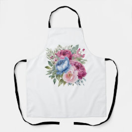 Delantal Floral Kitchen Apron para ella