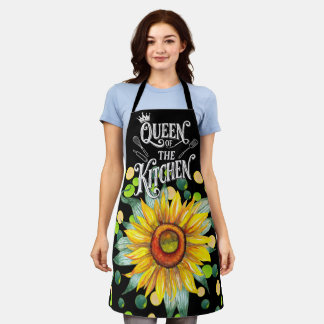 Delantal Floral Lindo, Regalo para la Reina de la