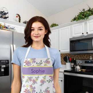 Delantal Floral print charismatic appron