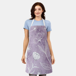 Delantal Floral Soñador – Cocina con Arte y Alma