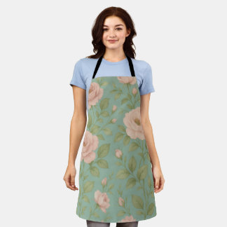 Delantal Floral Vintage