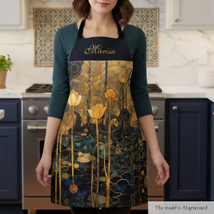 Delantal Floral Vintage Elegante