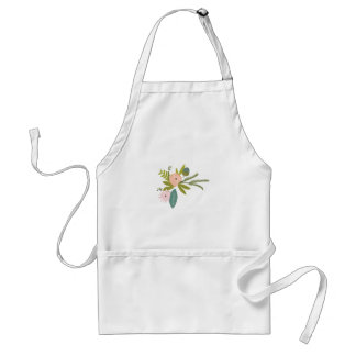 Delantal Floral y fauna