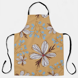 DELANTAL FLORALES