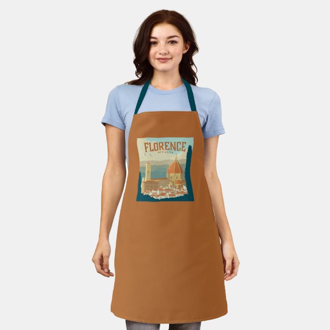 Delantal Florencia, Italia (Gastado)