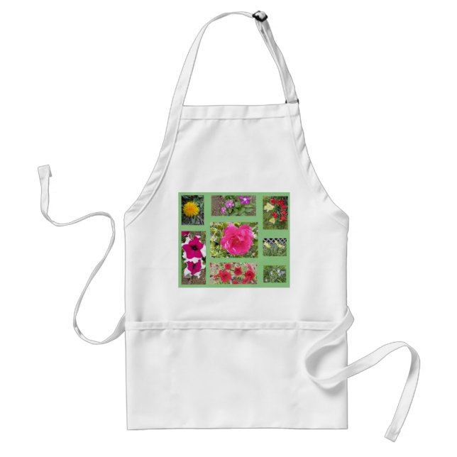 Delantal Flores Apron (Frente)