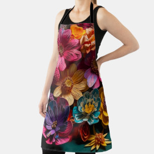 Delantal Flores Artsy
