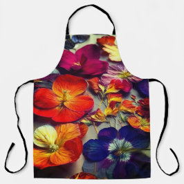 Delantal Flores Artsy