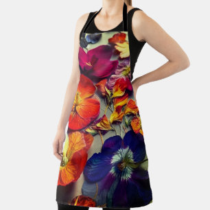 Delantal Flores Artsy