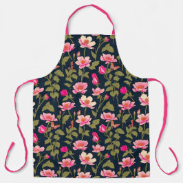 Delantal Flores coloridas-Patrón floral 22 - Apron
