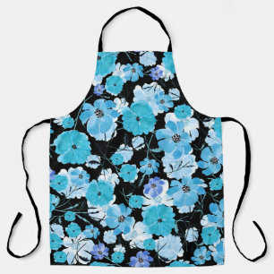 Delantal Flores de acuarela: Un Tapiz Delicado