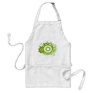 Delantal Flores De Círculo Rápidamente - Personalizadas - P