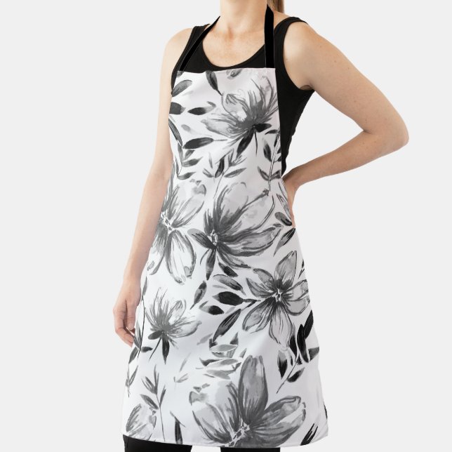 Delantal Flores de color rojo 4 (in situ)