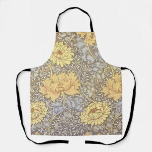Delantal Flores de crisantemo de William Morris