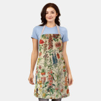 Flores de época Apron