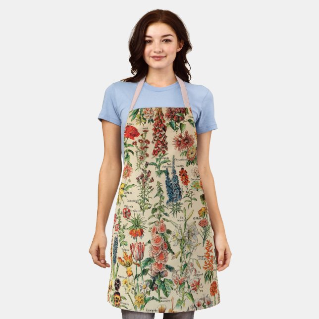 Delantal Flores de época Apron (Gastado)