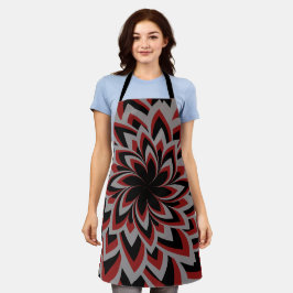 DELANTAL FLORES DE INCLINACIÓN COMPLETA