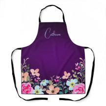 Flores de jardín morado