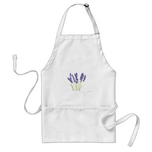 Delantal Flores de lavanda lavanda lavanda francesa