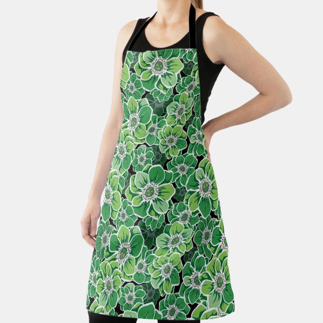 Delantal Flores de Mandala 3 (in situ)