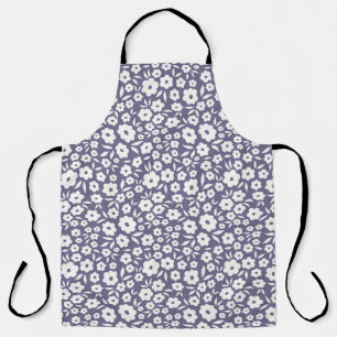 Delantal Flores de moda sin costura. Flo vintage pequeño